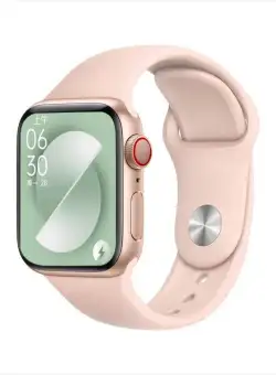 Smartwatch Techstar® HW16, Ecran Touch, 1.72 inch, Bluetooth 5.2, Ecran Personalizabil, Monitorizare Tensiune, Puls, Oximetru, Roz