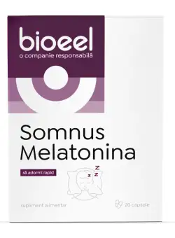 Somnus Melatonina, 20 capsule, Bioeel