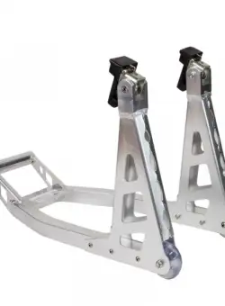 Stand motocicleta din aluminiu pentru roata din fata Dema 24195, 225 Kg