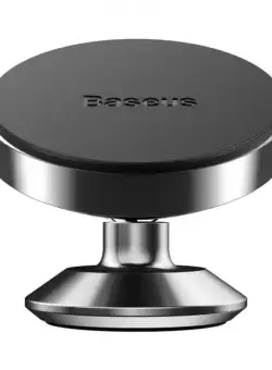 Suport auto magnetic telefon BASEUS Small Ears pentru bord (negru) SUER-B01