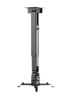 Suport de tavan pentru videoproiector Nexio NX-PRB-2G, reglabil, extensie 43-65 cm, capacitate sustinere 20KG (Negru)