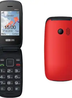 Telefon mobil MaxCom Comfort MM817, Ecran 2.4inch, 32 GB, 2G, Dual Sim (Rosu)
