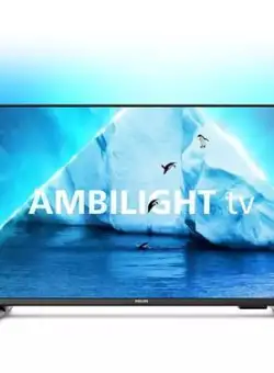 Televizor LED Philips 80 cm (32inch) 32PFS6908/12, Full HD, Smart TV, Ambilight pe 3 laturi, WiFi, CI+