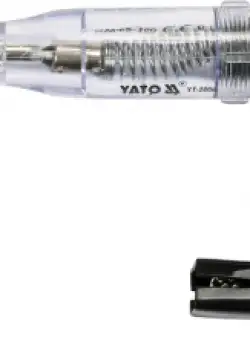 Tester tensiune YATO pentru circuite auto 6-12V cablu 90cm