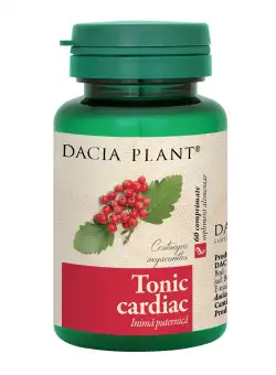 Tonic cardiac, 60 comprimate, Dacia Plant