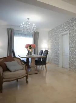 Travertin Classic Cross Cut Mat, 60 x 30 x 2 cm