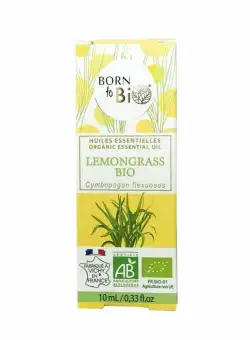 Ulei esential de lemongrass, 10ml, Born to Bio