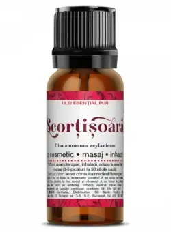 Ulei esential de scortisoara, 10ml, Steaua Divina