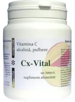 Vitamina C Alcalina pulbere Cx-Vital AquaNano, 250g, Aghoras