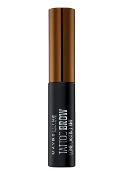 Vopsea gel pentru sprancene Tattoo Brow Peel-Off Tint Medium Brown, 4.9g, Maybelline