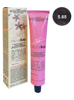 Vopsea vegana 5.65 Red Mahogany Light Chestnut, 100ml, Natural Kay