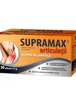 Zdrovit Supramax pentru articulatii cu aroma de piersica, 30 plicuri, Zdrovit