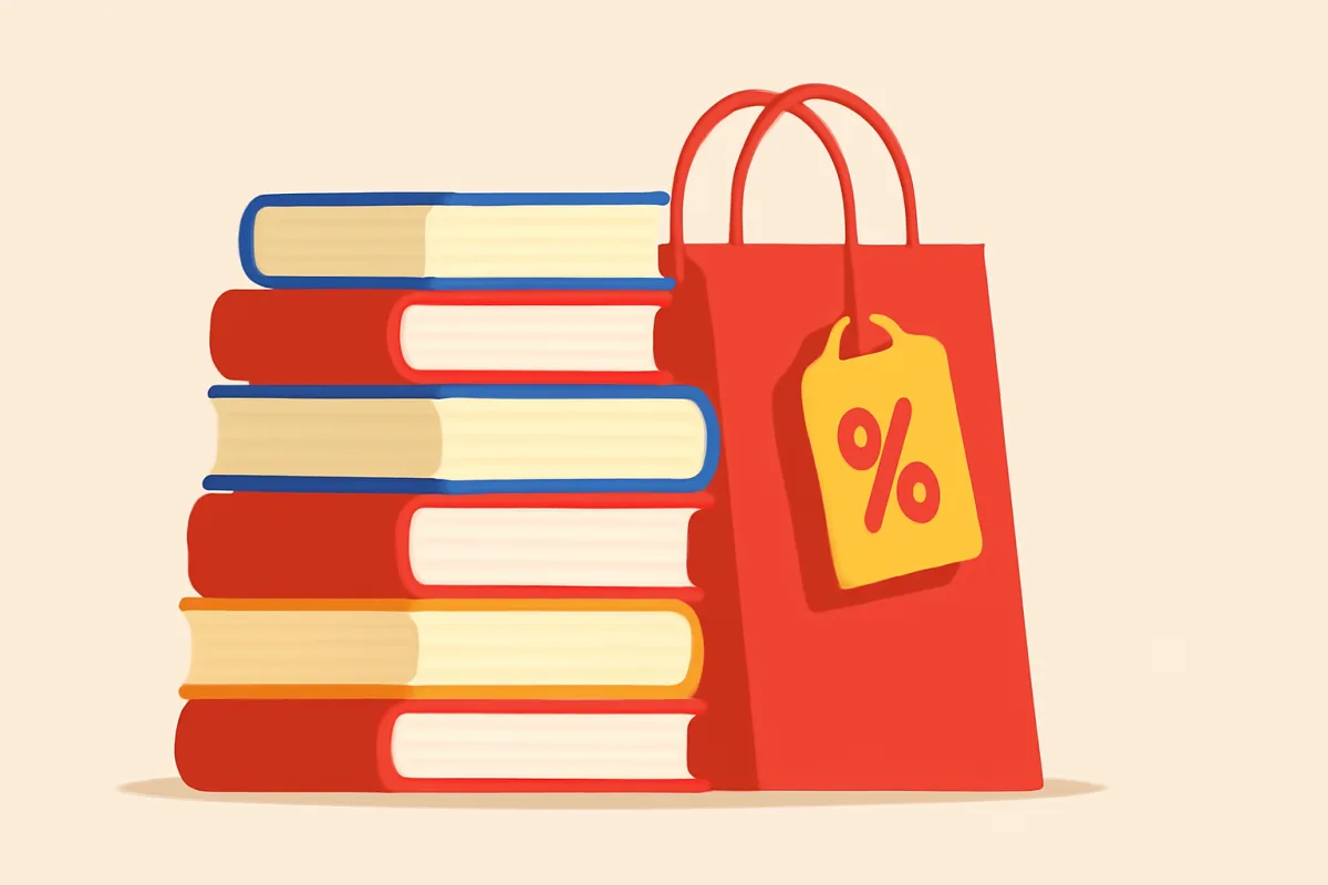 Cărți la reducere: cum îți faci biblioteca fără să cheltui o avere