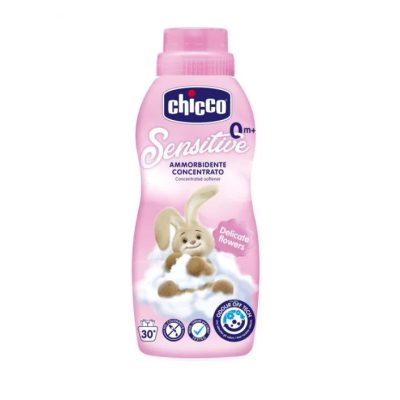 Balsam concentrat pentru haine, Chicco, Delicate Flowers, 750 ml, 0 luni+