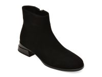 Botine FLAVIA PASSINI negre, AC6280, din piele intoarsa