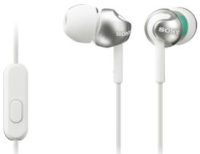 Casti cu microfon Sony MDR-EX110AP (Alb)