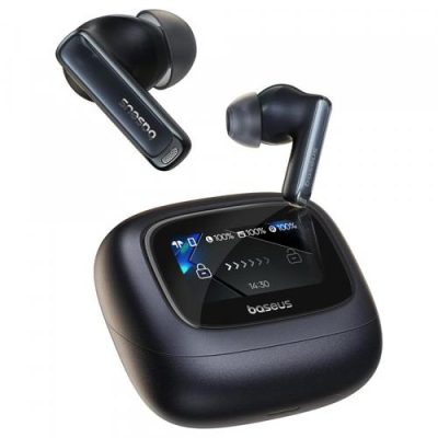Casti True Wireless Baseus M2s Ultra, Bluetooth, Negru