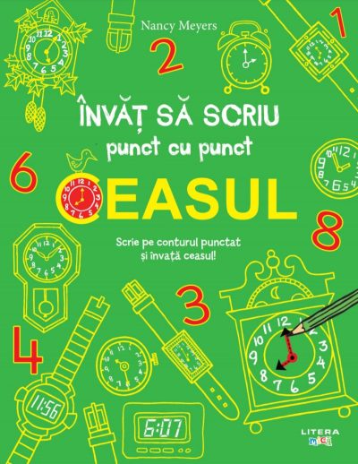 Invat sa scriu punct cu punct. Ceasul