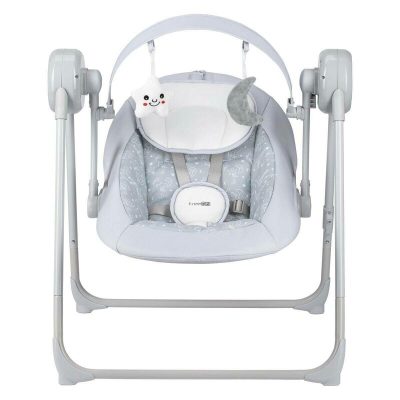 Leagan FreeON Snuggy Stars cu 5 viteze de leganare, 8 melodii, pana la 9 kg
