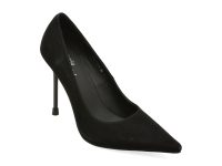 Pantofi eleganti FLAVIA PASSINI negri, 2282X, din piele intoarsa