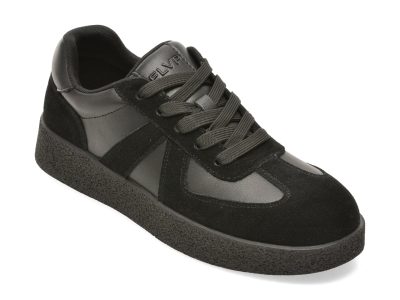 Pantofi sport FLAVIA PASSINI negri, 215857, din piele naturala