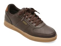Pantofi sport SKECHERS maro, PALMIRO, din piele ecologica