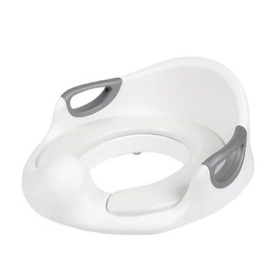 Reductor toaleta, Primabobo, Cu perna confortabila si detasabila, Cu manere, 36x 12x 34 cm, White