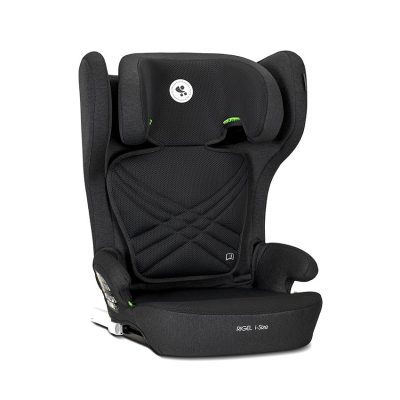 Scaun auto pentru copii Lorelli Rigel Black i-Size, isofix, pliabil pentru depozitare usoara, tetiera reglabila, 3 ani-12 ani, 100-150 cm