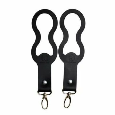 Set 2 clesti din silicon pentru carucior, Petite&Mars, Universali, Negru