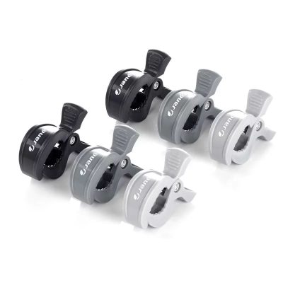 Set 6 clesti pentru carucior, Jane, Multifunctional, Gri si negru